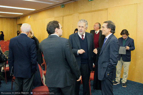 José Miguel Júdice, João Calvão da Silva. Colóquio sobre Direito e Comunicação Social - Problemas e Desafios