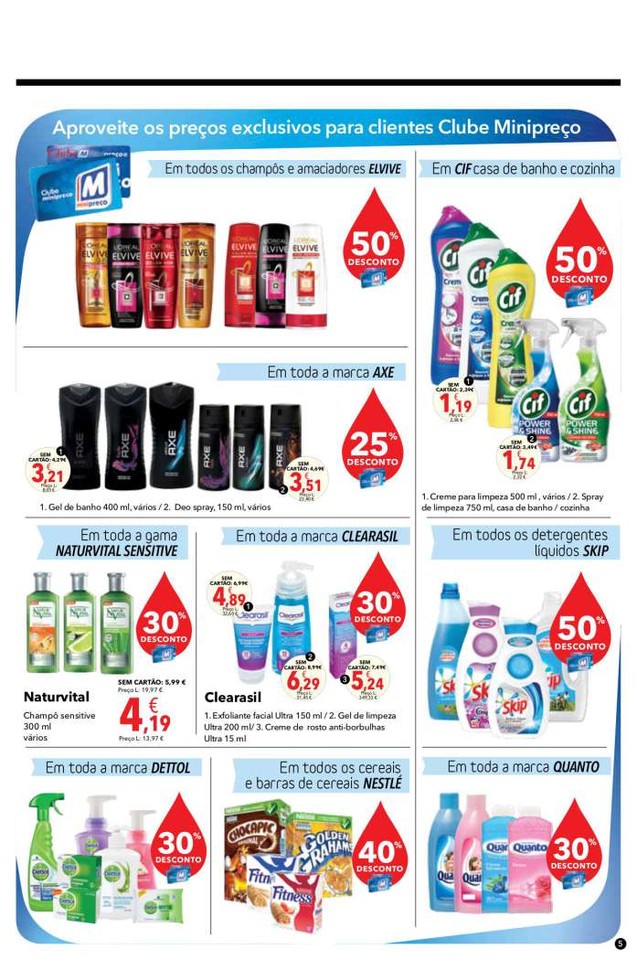 Antevisão folheto Clarel  