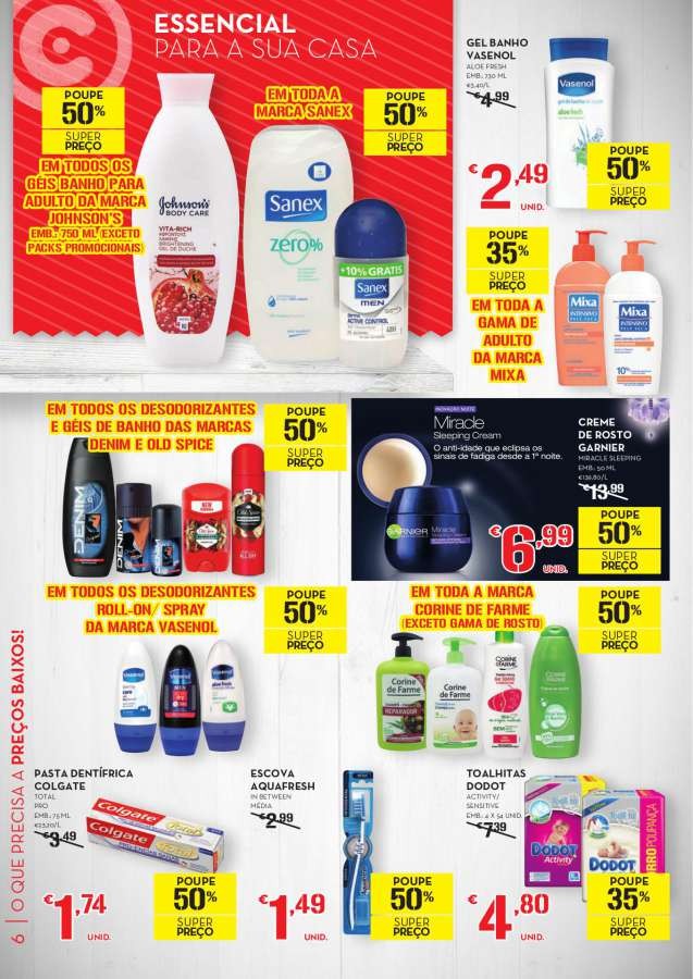 Antevisão folheto Continente especial O Que Precisa A Preços Baixos