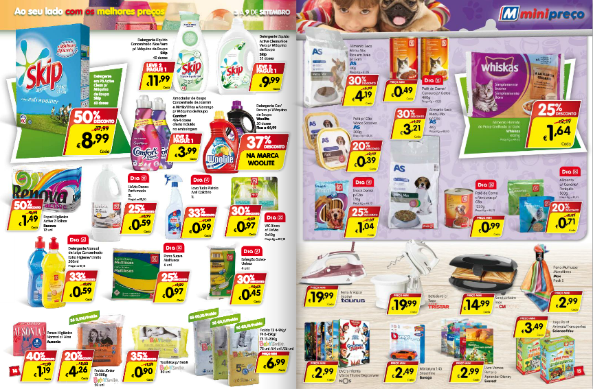 Antevisão folheto Minipreço 3a9set