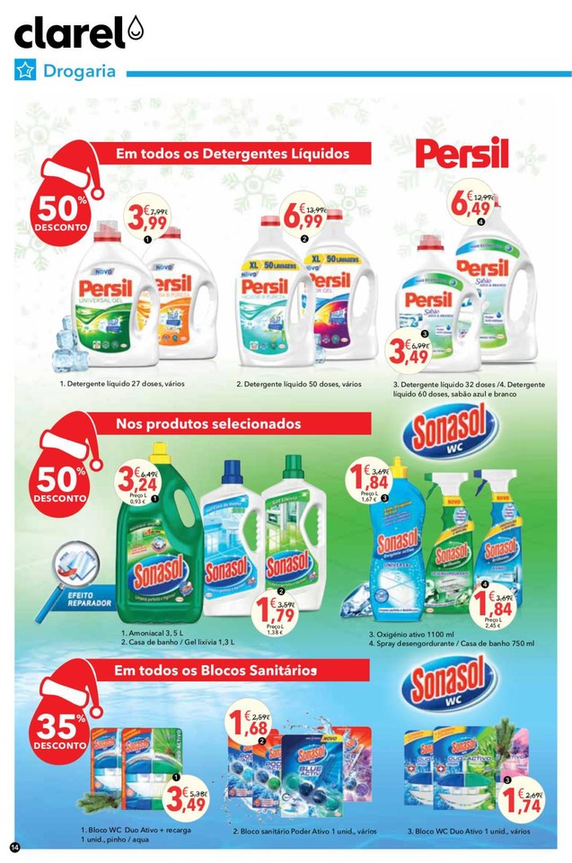 Antevisão folheto Clarel 3 a 23 dez Antevisão folheto Clarel 3a23dez