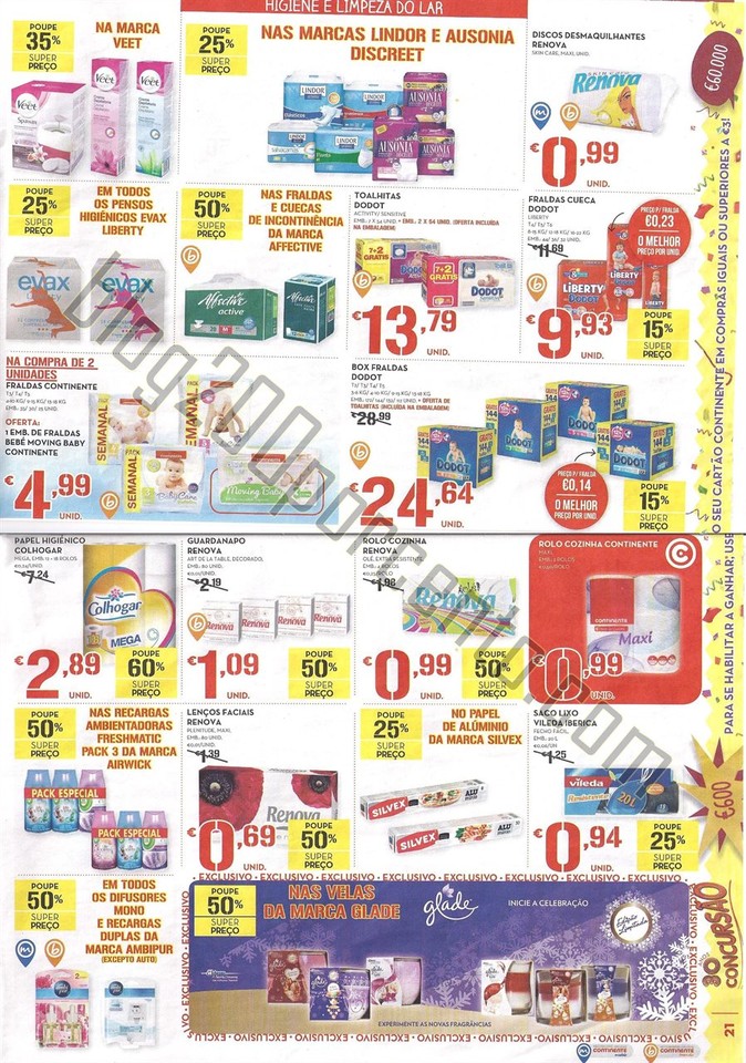 Antevisão folheto Continente 1 a 7 dez