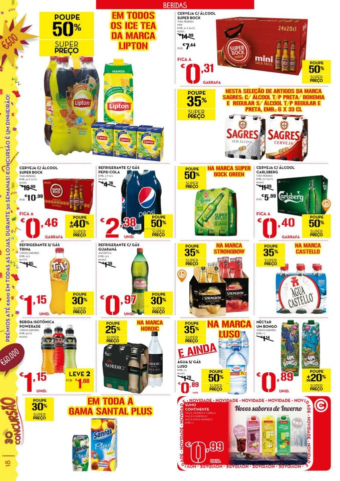 Antevisão folheto Continente 