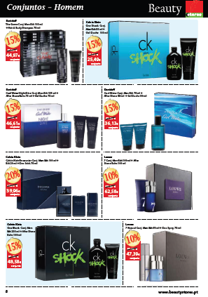 Novo folheto promoções Beauty Stores Especial Natal