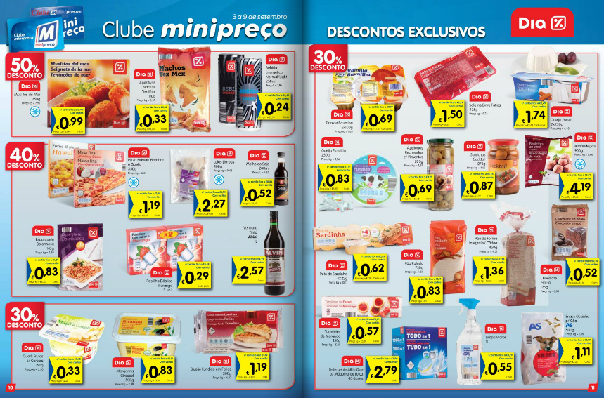 Antevisão folheto Minipreço Parking