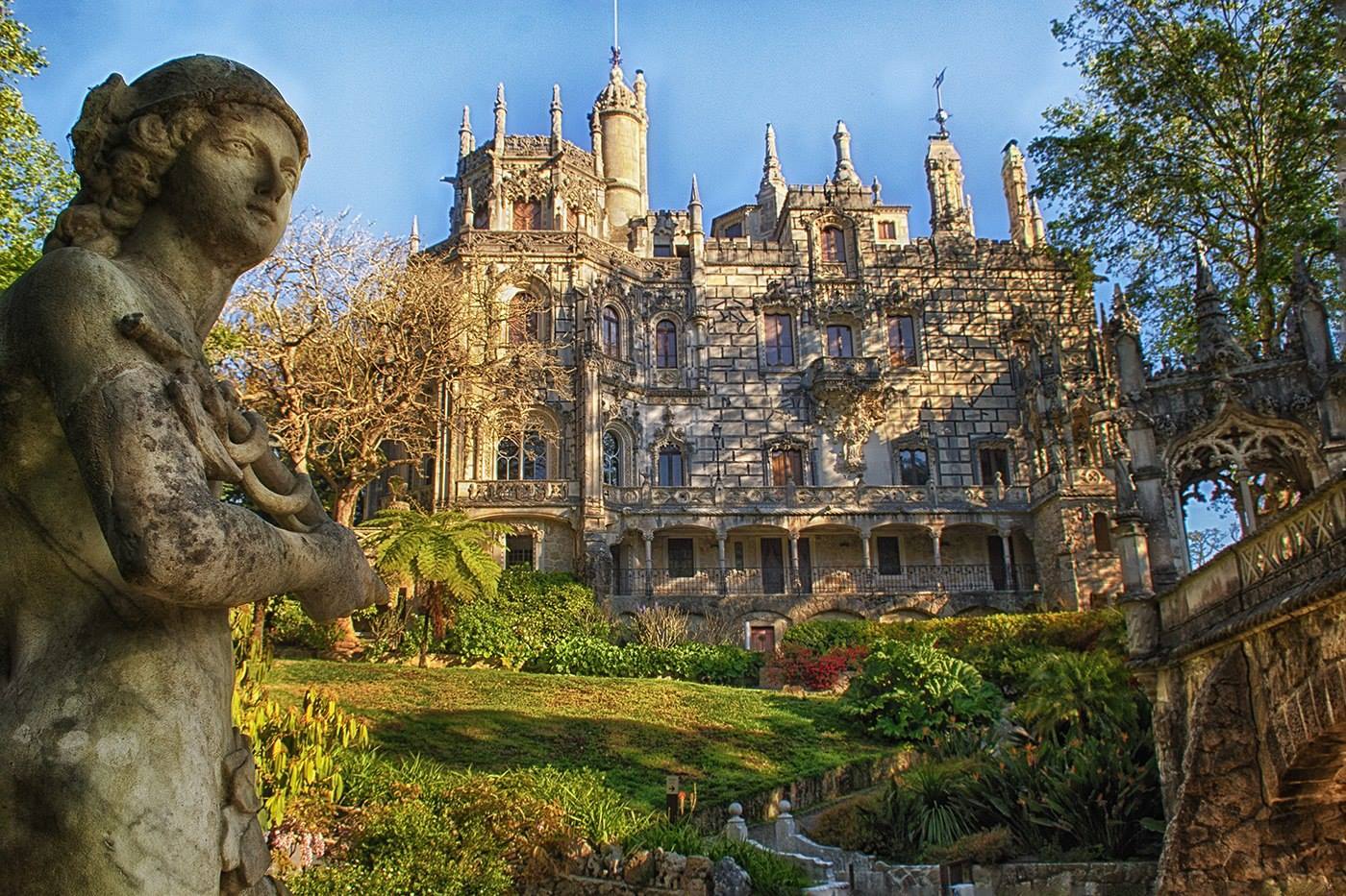 Quinta da Regaleira Sintra Portugal é bom e eu gosto