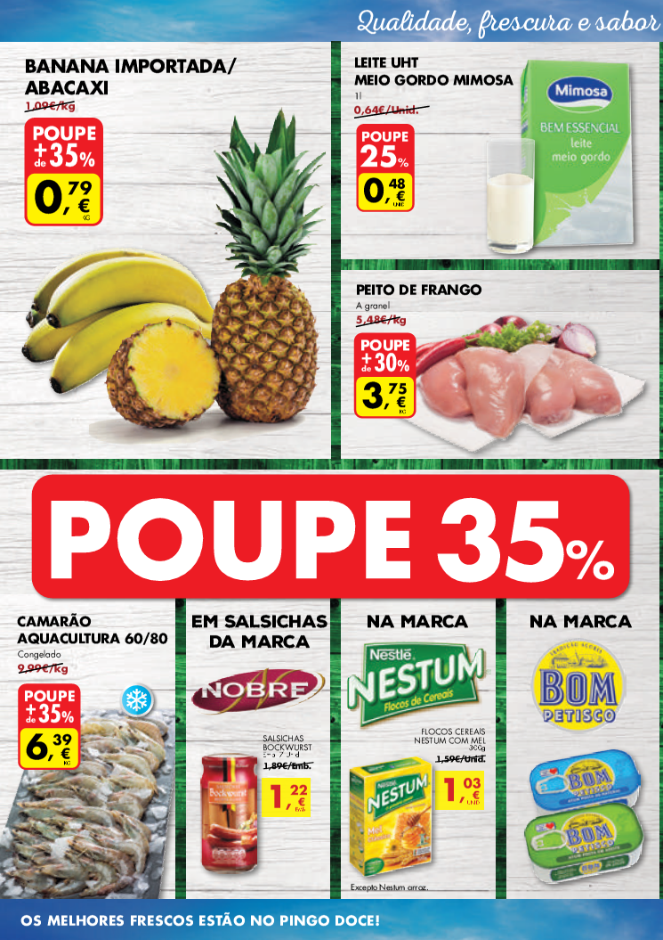 Antevisão folheto Pingo Doce Este Fim de Semana