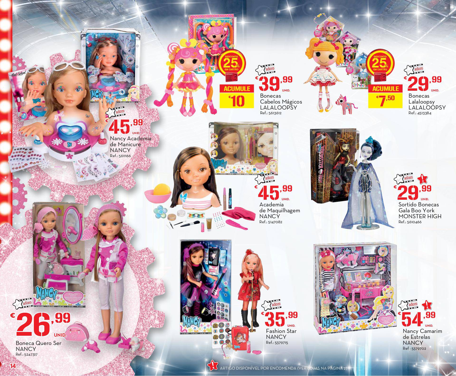 Novo folheto Continente especial brinquedos 