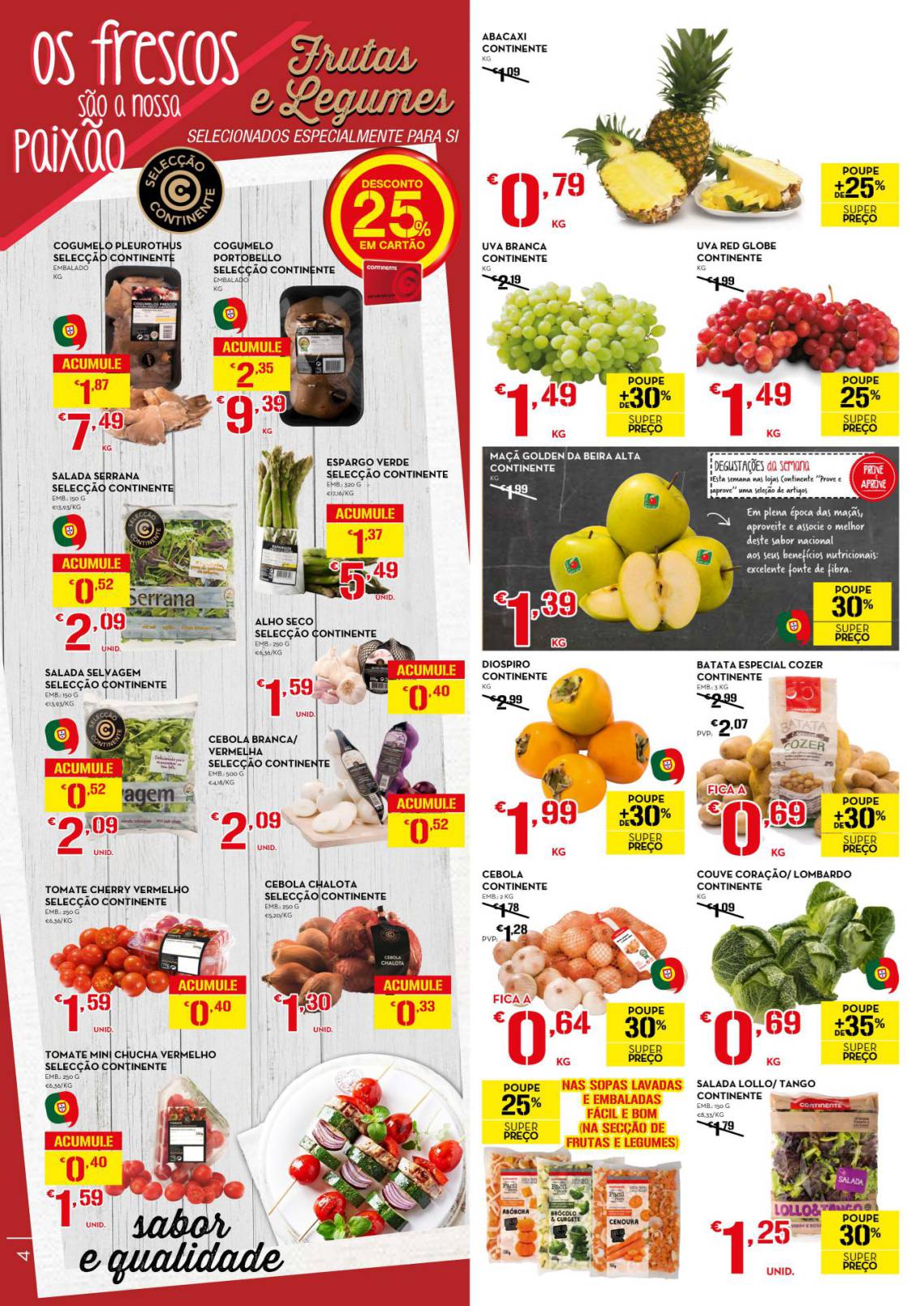 Antevisão folheto Continente 