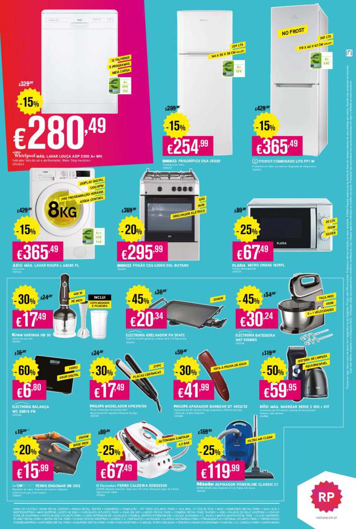 Novo folheto Radio Popular 