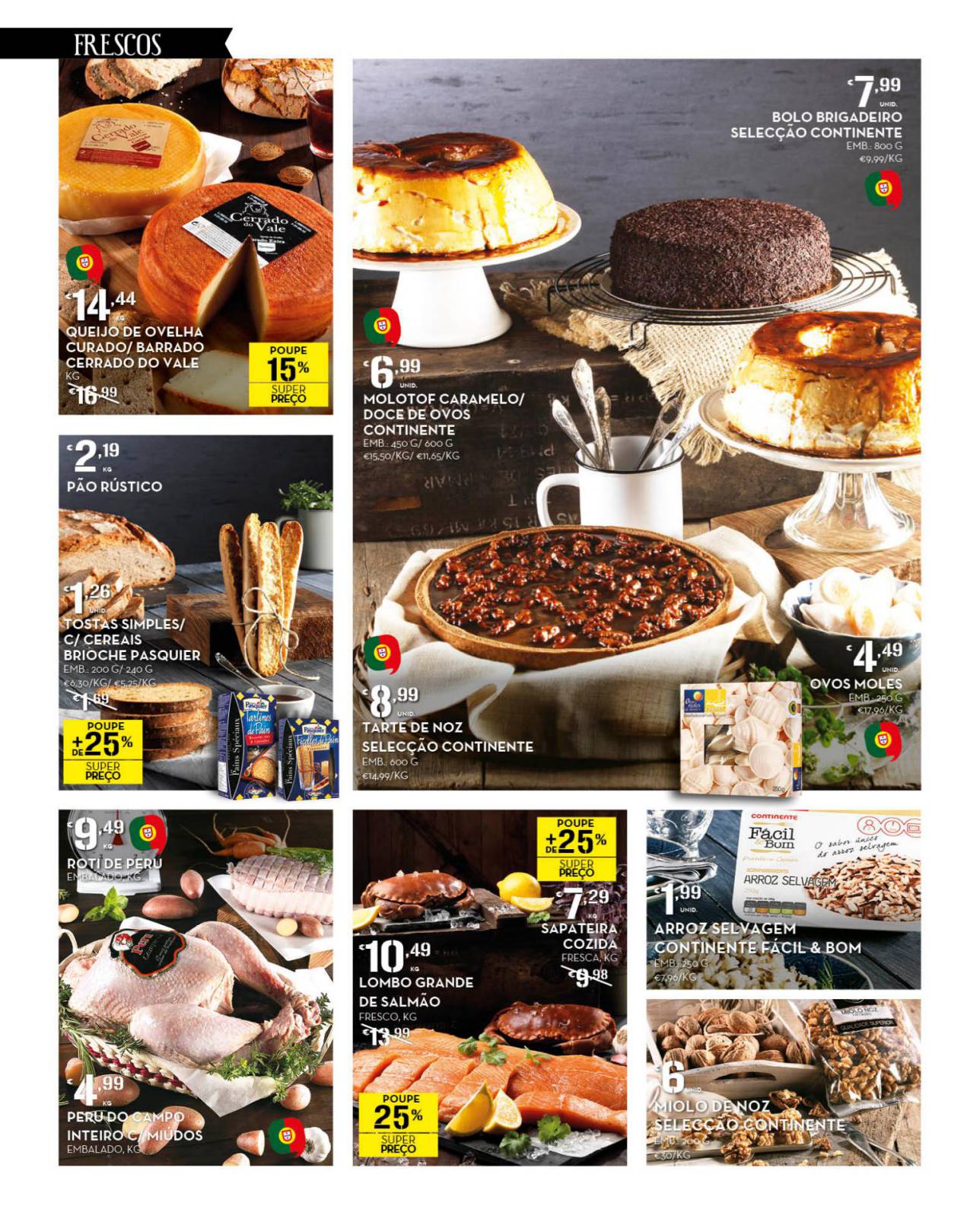 Antevisão folheto Continente especial Natal