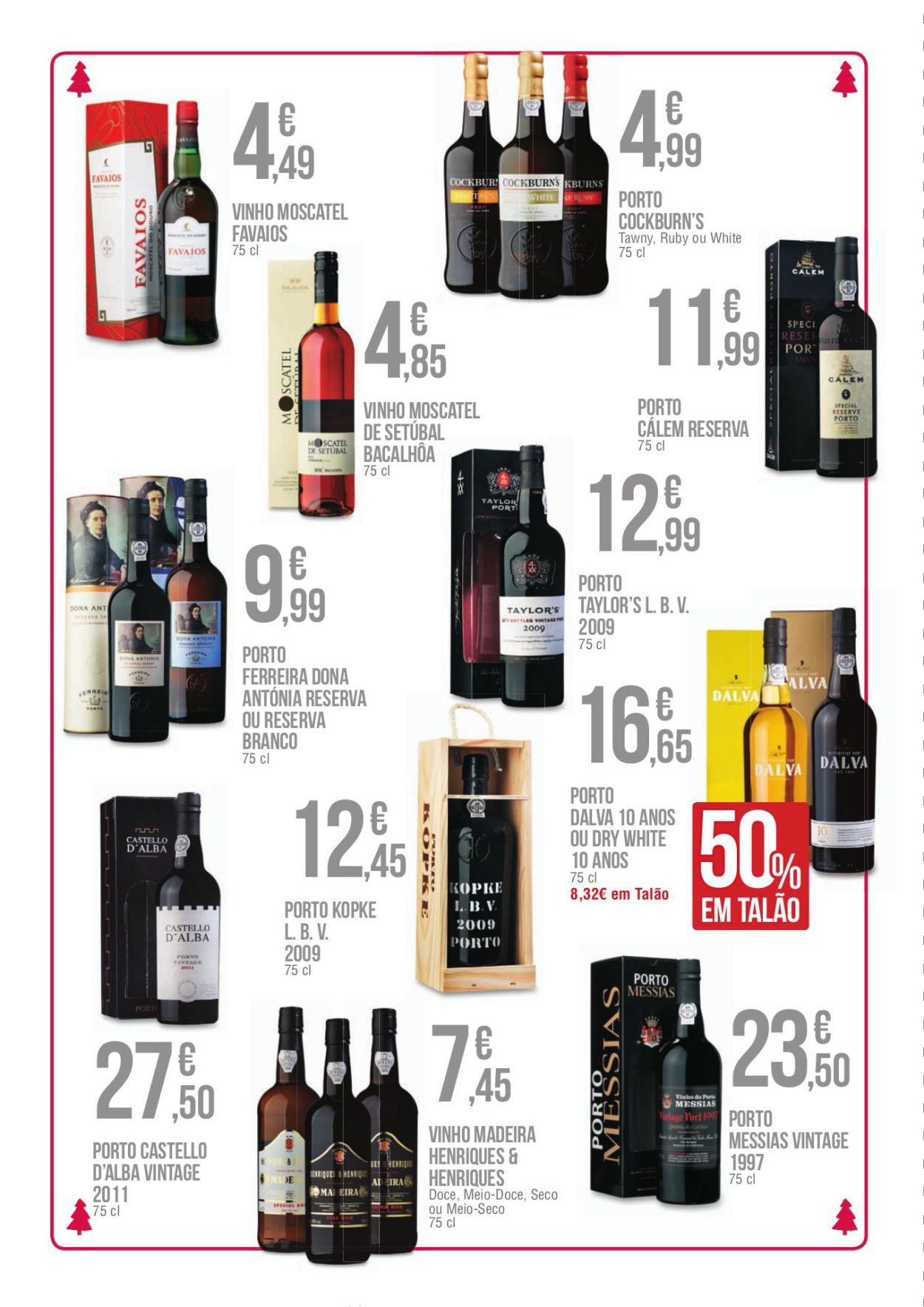 Novo folheto promoções El Corte Ingles 12a31dez