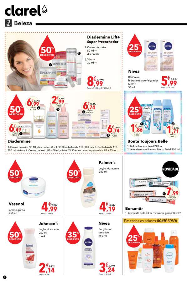 Antevisão folheto Clarel