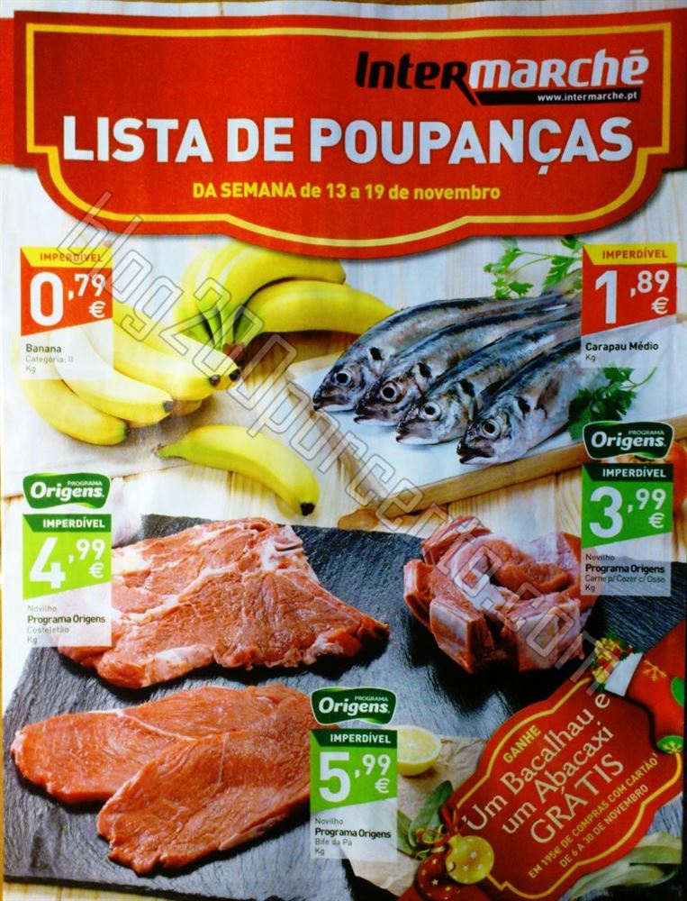 Antevisão folheto Intermarche 13a19nov