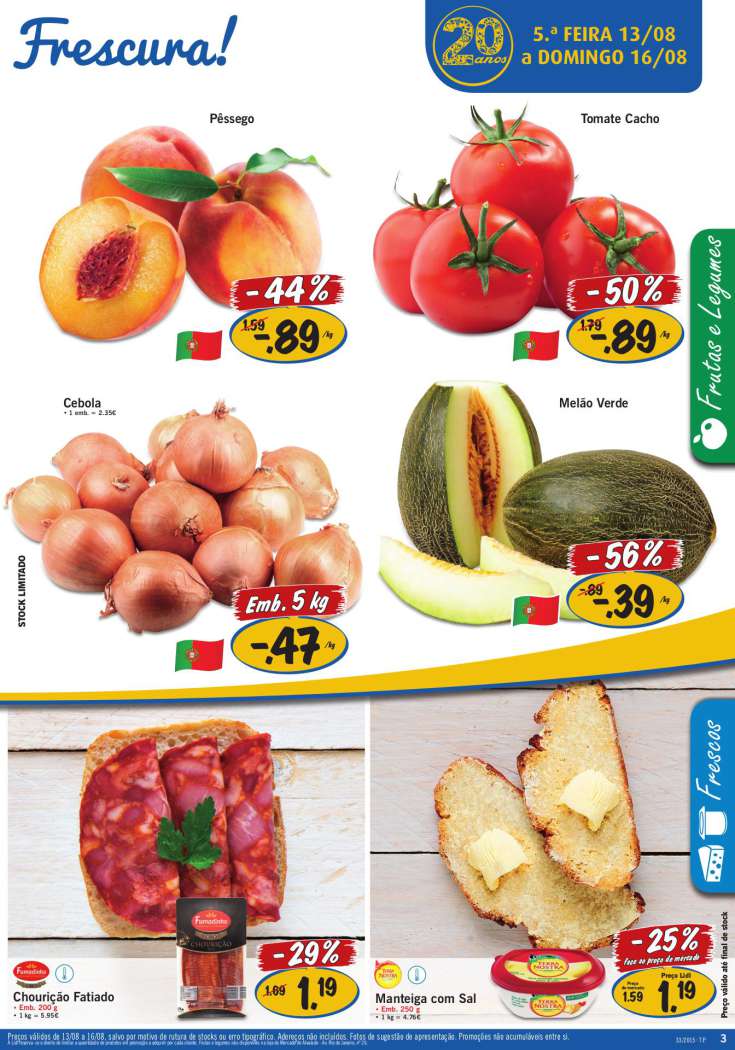 Antevisão folheto LIDL 13a19ag