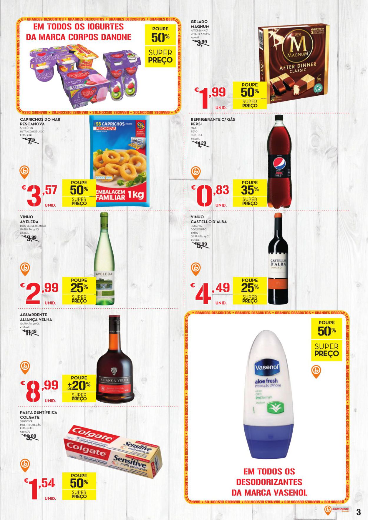 Antevisão folheto Continente especial fim de semana